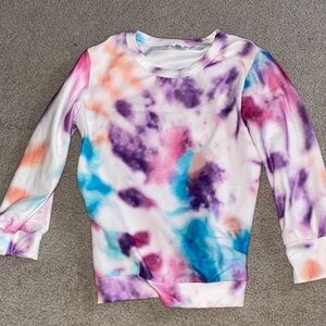 Colorful Tie-Dye Long Sleeve Shirt